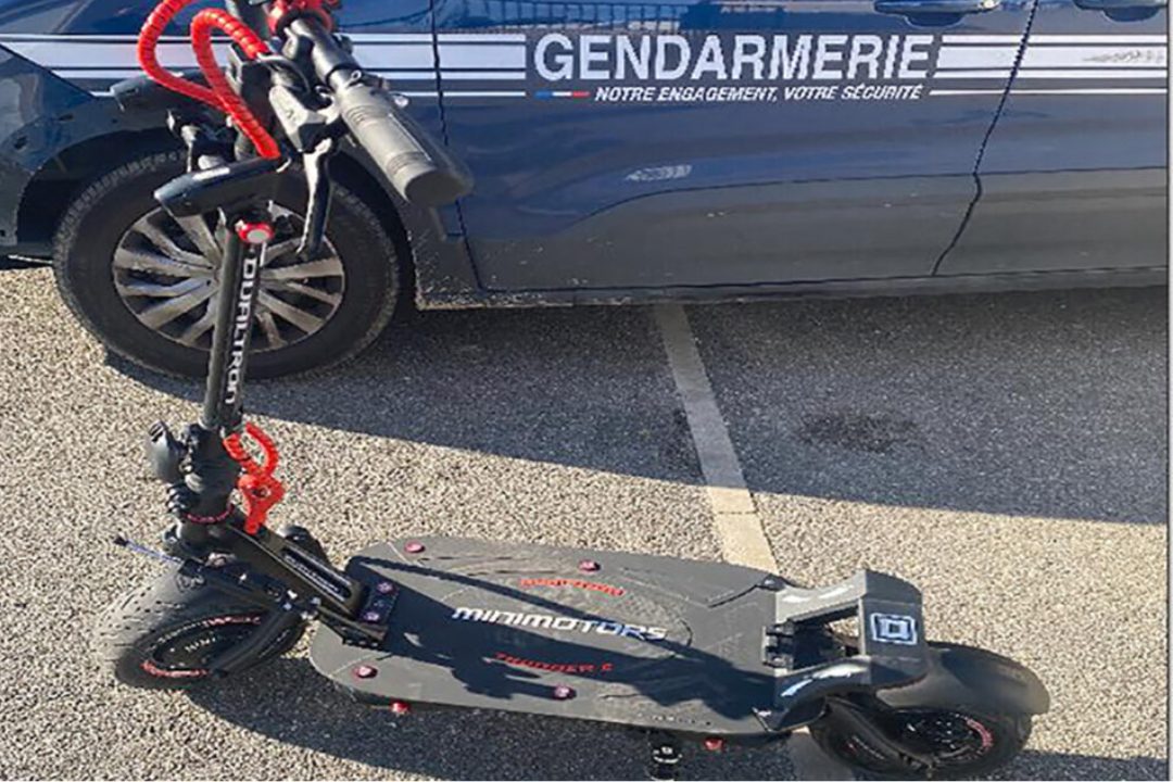 risque d'une trottinette débridée
