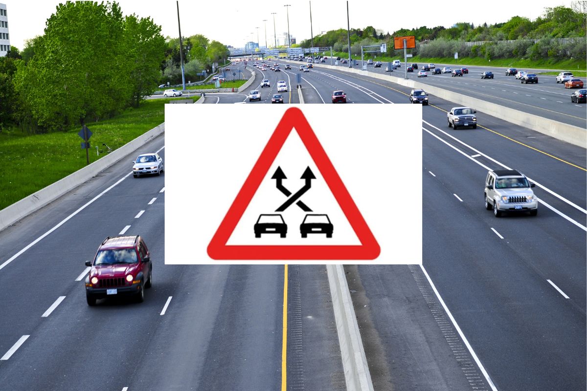 Nouveau panneau de signalisation