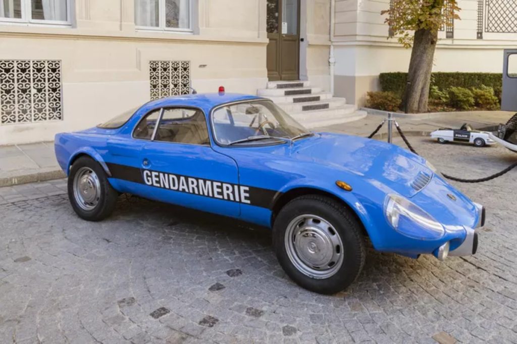La Matra Djet a été le premier véhicule de la BRI en 1967.